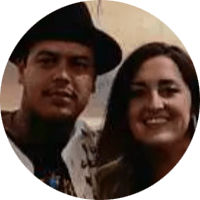 Portrait of artist duo Clandestinos